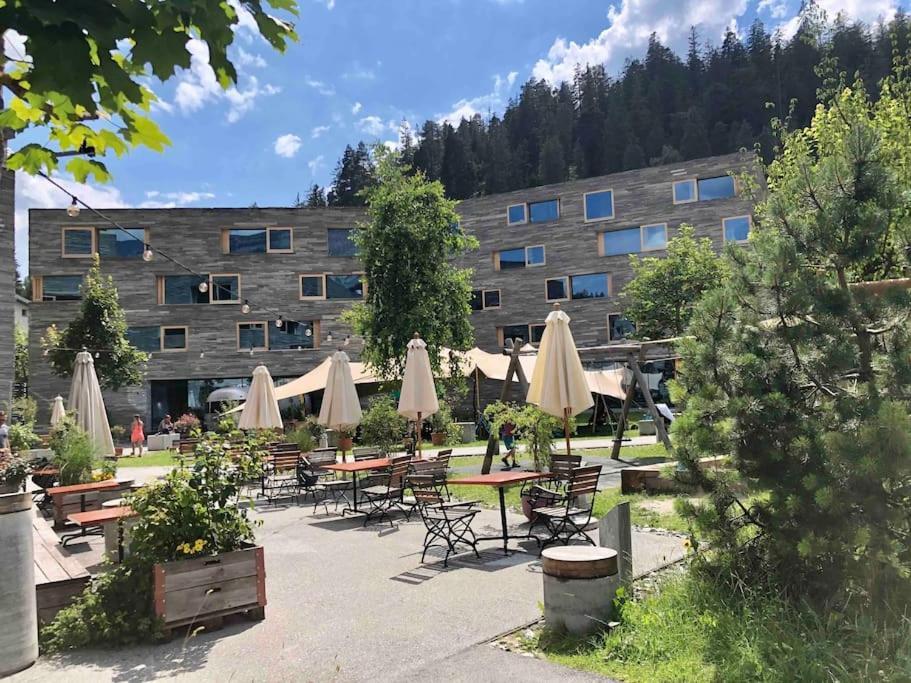 Modern Laax Apt, Swimming Pools, Wellness & Tennis Exterior photo